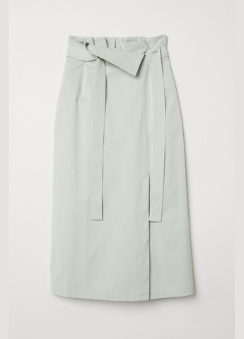 Мятная юбка H&M