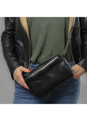 Шкіряна сумка Faith чорна The Wings (348358732)