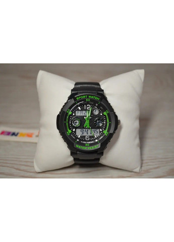 Детские спортивные наручные часы 1060 s-shock Зеленый Skmei (314483162)