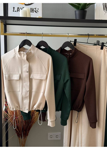 Костюм Зара віскоза скоба,бомбер та штани Україна (362189208)