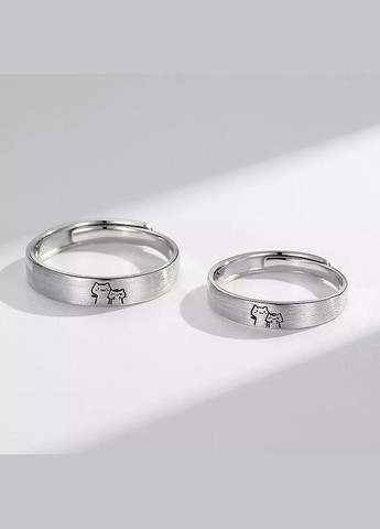 Парные кольца "котики", кольца, набор кольцо с котами, комплект колец парных, украшение, подарок Fashion Jewelry (337718621)