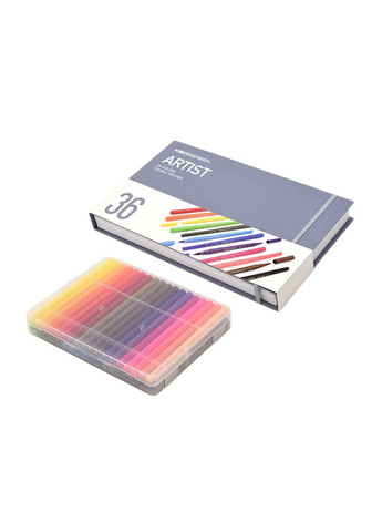 Набор цветных маркеров Xiaomi KACO ARTIST Double Tips Pen 36 Colors ARTIST 36 K1037 No Brand (264742922)