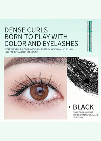 Тушь для ресниц, водостойкая 4D Leezi Long Volume Mascara. Черная. No Brand (319847350)