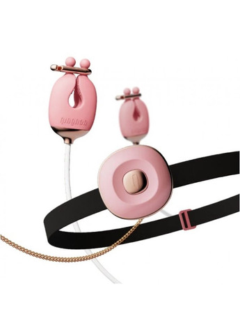 Набір затискачі для сосків з вібрацією та нашийник з повідцем No.2, Qingnan (331170034)