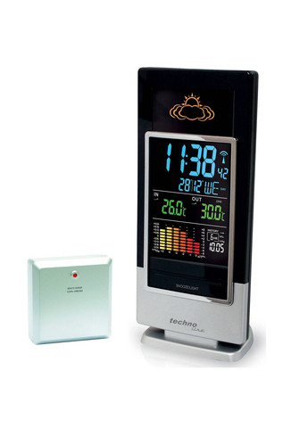 Метеостанция с беспроводным датчиком WS6502 Black/Silver (WS6502) Technoline (315341884)