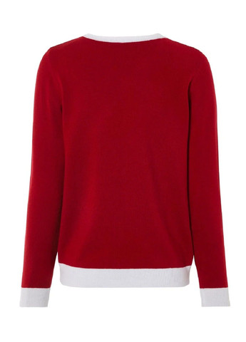 Червоний зимовий светр джемпер Esmara