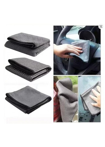 Набор полотенец UFT из микрофибры 9 в 1 для мытья автомобиля No Brand (366197316)