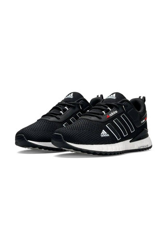 Черные летние кроссовки мужские adidas No Brand Climacool Black White