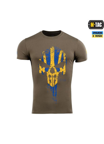 Футболка "Мститель" Olive/Yellow/Blue Размер M-TAC (328924582)