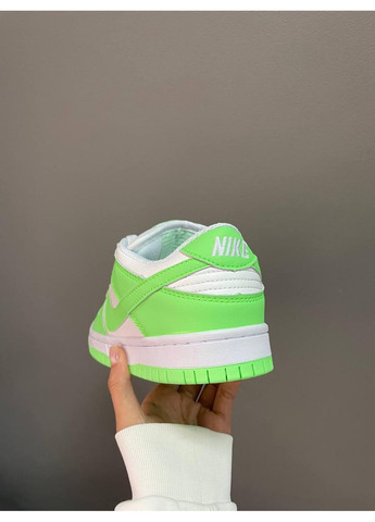 Серые демисезонные кроссовки мужские nike sb dunk green white найк сб данк No Brand