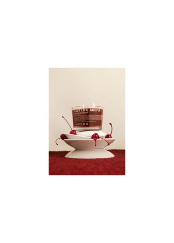 Ароматическая свеча Drunk Cherry 150 г (4820227785452) Sister's Aroma (372613501)