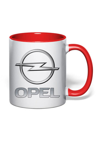 Чашка з друком "Opel" 330 мл ( ) (32714) No Brand (365814300)
