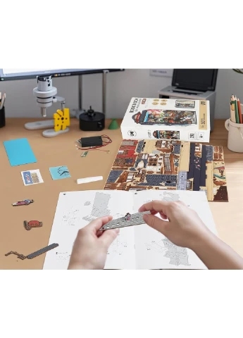 Бук Нук Подорож Сакури Інтер'єрний конструктор Edo Sakura Journey DIY Book Nook Kit 68049 No Brand (362452939)
