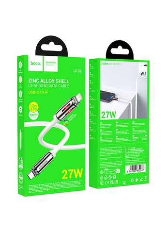 Дата кабель U136 Prize Type-C to Lightning 27W (1.2m) Hoco (356102692)