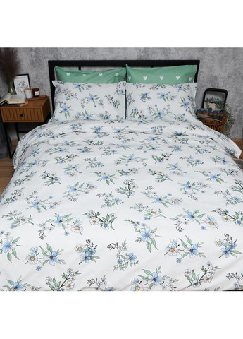 Комплект постільної білизни Бязь Gold Люкс «» Полуторний Євро 160х220 наволочки 4х70х70 (MS-820006989) Moon&Star Spring Harmony (356112984)