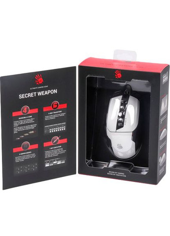 Мышь W70 Max Bloody (Panda White) A4Tech (306527608)
