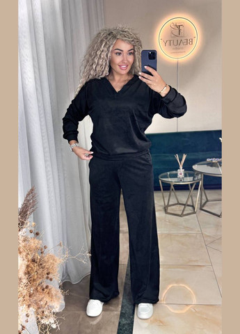 Женский велюровый костюм LUX качества No Brand С1519-1518-2053 (347175942)