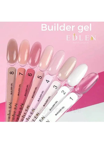 ГЕЛЬ ДЛЯ НАРОЩЕНИЯ BUILDER GEL, №2 MILK, 15мл Edlen (367833200)