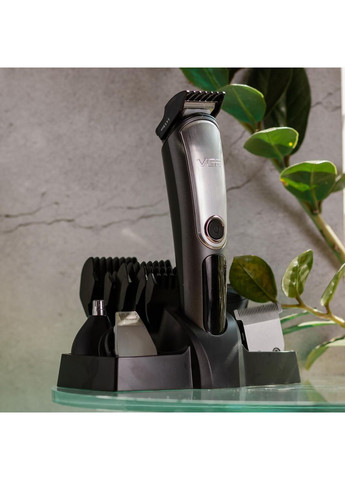 Набор для стрижки волос 5 в 1 машинка, триммер и бритва VVGR V-105 VGR (368767468)
