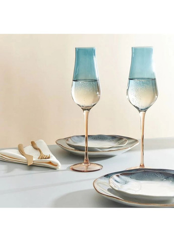 Набор бокалов для шампанского 2 шт 250 мл 13683 Fissman (367078752)