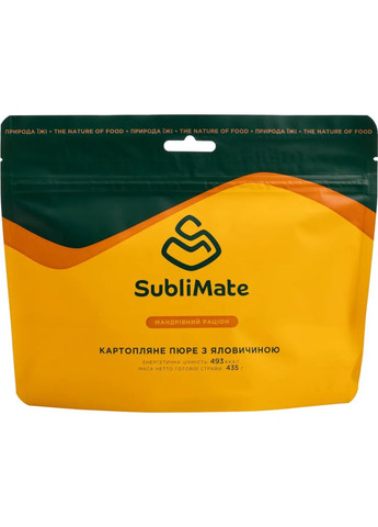 Картопляне пюре з яловичиною SubliMate (370988049)