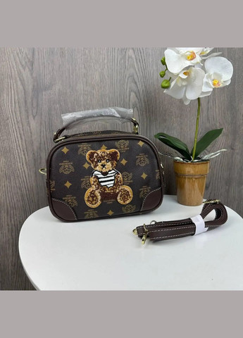 Детская сумочка с мишкой Коричневый (1613ДКк) No Brand сумка (342337639)