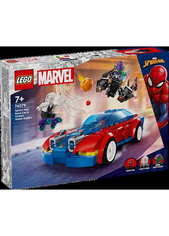Конструктор Лего Марвел Гоночный автомобиль Человек-паук Marvel Spider-Man 76279 Lego (372012305)