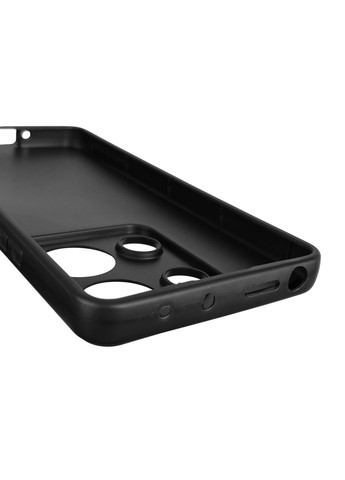 Чехол силиконовый Soft Touch для Poco M6 Pro 4G черный (Полная защита камеры) Xiaomi (366389783)