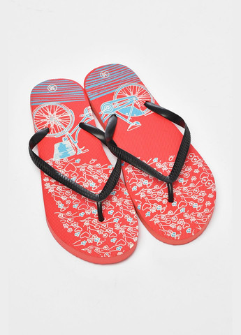 В`єтнамки жіночі піна чорно-червоного кольору Let's Shop (340715150)