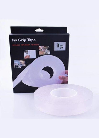 Клейкая универсальная прозрачная лента Ivy Grip Tape 5м 6675 Art (290708184)