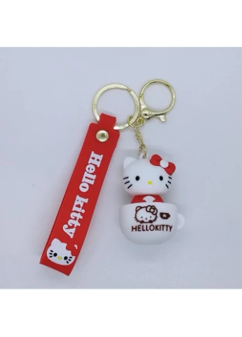 Привет Китти брелок Hello Kitty креативный брелок для ключей красный аксессуары Ashanti (393635303)