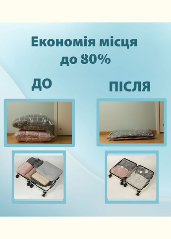 Набор вакуумных пакетов 3 шт 50х70 см для хранения вещей LoveYouHome Love You (340067516)