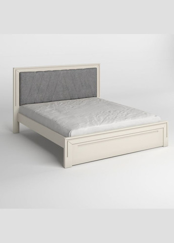 Односпальне дерев'яне ліжко Торонто Т2 (S2005Y50R)/Аляска 93 (сірий) 90х190 см (MBG-10112) Mebigrand (366085192)