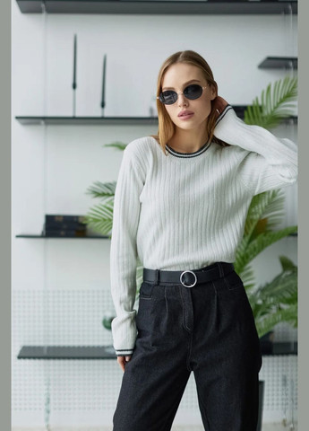 Белый демисезонный джемпер джемпер Seventeen