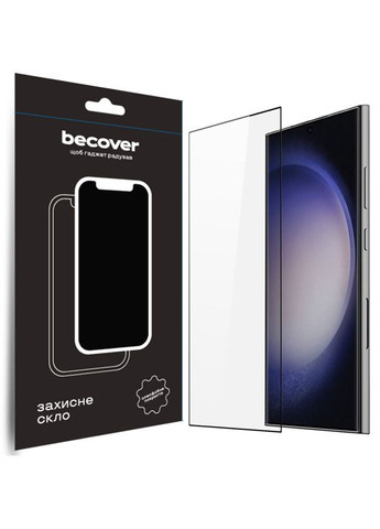 Захисне скло для Samsung Galaxy S24 Ultra SM-S928 Black (711318) BeCover (351559858)