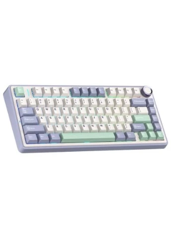 Клавиатура F75 Gasket Greywood V3 switch Hot-Swap PBT Wireless/Bluetooth/USB White (6948391208640) Aula (396690136)
