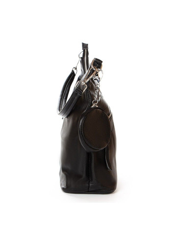 Женская кожаная сумка с ключницей 2035-9 black Alex Rai (291683005)