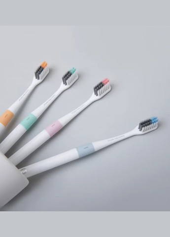 Зубные щетки Mijia NUN4006RT 4 щетки + 1 тревел-бокс Dr.Bei (340816336)