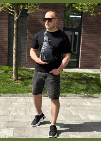 Мужской стильный кожаный слинг на плечо 7862 Tiding Bag (298568610)