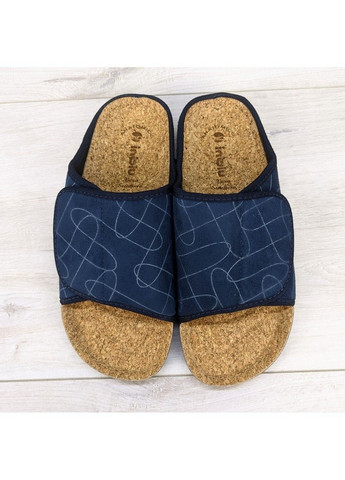 Синие тапочки мужские комнатные Inblu