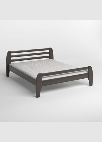 Односпальная деревянная кровать Милан (RAL9011) 80х200 см (MBG-6368) Mebigrand (366087666)