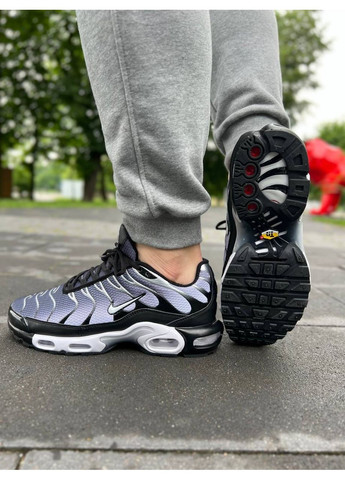 КРОСІВКИ ЖІНОЧІ NIKE AIR MAX TN PLUS GREY WHITE BLACK НАЙК АІР МАКС ТН ПЛЮС No Brand сірі демісезони (367171842)