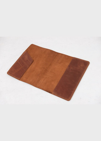 Шкіряна обкладинка для блокноту А5 Дизайн №11, натуральна Вінтажна шкіра, колір Коньяк Berty (299397132)