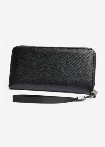 Гаманець-портмоне чоловічий з екошкіри чорного кольору Let's Shop (338370823)