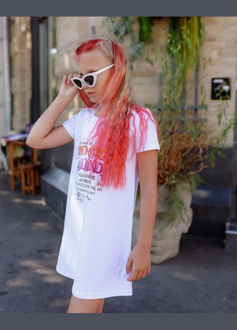 Белое платье для девочки hc (h001-6054-036-33) No Brand (299475849)