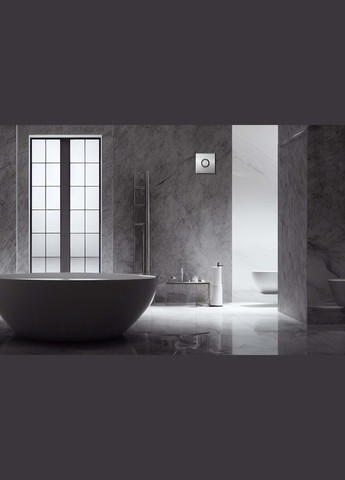 Вытяжной вентилятор 15 Вт, 70 м3/ч, 2400 об./мин., 30 дБ, серебристый Ardesto (342113966)