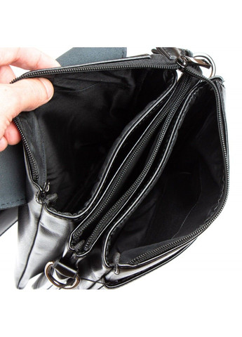 Мужская сумка через плечо из кожзама 521-3 black Dr. Bond (291682858)