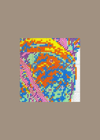 Набор для вышивания по нанесённой на канву схеме "Say goodbye".AIDA 14CT printed, 36*46 см Joy Sunday (313613368)