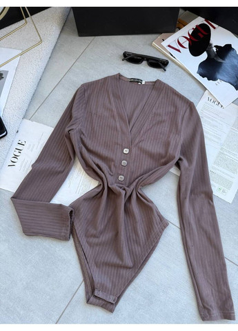 Жіноче боді в рубчик FINO Mode (366339839)