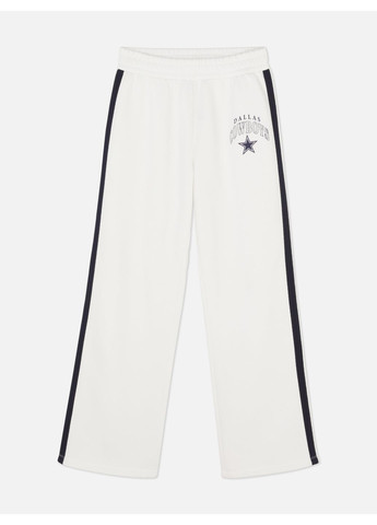 Штаны флис,белый в темно-синюю полоску, Primark (369624507)